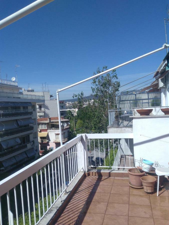 Cozy Penthouse Next To Metro Station Apartment Thessaloníki Ngoại thất bức ảnh